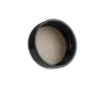 5 ML Glossy Black Child Resistant Smooth Push Down &amp; Turn Plastic Lids W/ PTFE Liner