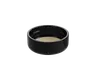 5 ML Glossy Black Child Resistant Smooth Push Down &amp; Turn Plastic Lids W/ PTFE Liner