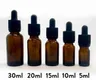 5ML Amber Glass Child Resistant Tincture Bottle w/lid