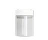 Medium 50ML Tube Jar for 2 Grams - White Gasket Lid