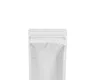 1 Gram Child Resistant EZ-Open Matte White Smell Proof Mylar Bag