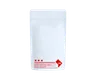 1/4 Ounce Glossy White/Clear DC Code Smell Proof Mylar Bag