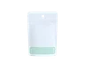 1/8th Ounce Glossy White/Clear WA Code Smell Proof Mylar Bags