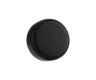 5 ML Matte Black Child Resistant Smooth Push Down &amp; Turn Plastic Lids W/ PTFE Liner