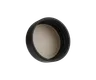 5 ML Matte Black Child Resistant Smooth Push Down &amp; Turn Plastic Lids W/ PTFE Liner