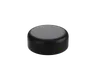 5 ML Matte Black Child Resistant Smooth Push Down &amp; Turn Plastic Lids W/ PTFE Liner