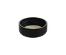 5 ML Matte Black Child Resistant Smooth Push Down &amp; Turn Plastic Lids W/ PTFE Liner