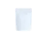 1/8 Oz Glossy White/Clear Mylar Smell Proof Bags