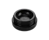 9 ML Solid Black Glass Child Resistant Concentrate Jar