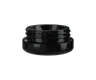 9 ML Solid Black Glass Child Resistant Concentrate Jar