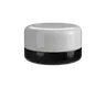 9 ML Solid Black Glass Child Resistant Concentrate Jar