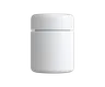 3 Oz Matte White Child Resistant C-Class Jar with Plastic Matte White Lid
