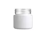 2 Oz Matte White Child Resistant C-Class Jar with Plastic Matte White Lid
