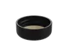 9 ML Matte Black Child Resistant Smooth Push Down &amp; Turn Plastic Lids W/ PTFE Liner