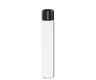116MM CR Clear Glass Tube With Matte Black CR lid