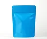 1/8th Ounce Matte Solid Blue Smell Proof Mylar Bags