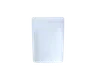 1/8th Oz Child Resistant EZ-Open Matte White/Clear Smell Proof Mylar Bags