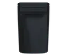 1/2 Oz Child Resistant EZ-Open Matte Black/Clear Smell Proof Mylar Bags