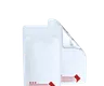 1/4th Ounce Glossy White/Clear DC Best Practice Smell Proof Mylar Bags