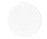 90 Dram Child Resistant Pop Top - White