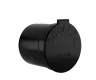 90 Dram Child Resistant Pop Top - Black