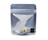 1 Gram Matte Black/Clear NY print Smell Proof Mylar Bags