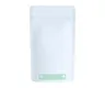 1/4 Ounce Glossy Solid White Smell Proof Mylar Bags