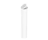 (80mm) Child Resistant Pop Top Pre-Roll Tubes - White 13.90mm Wide bottom  