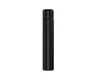118mm Glass Pre-Roll Tube with Round Black Child Resistant Lid - Solid Black - Pallet shipping