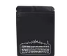 1/8th Ounce Matte Black/Clear NY Print Smell Proof Bag