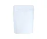 1/8th Ounce Matte Finish Solid White Smell Proof Mylar Bags