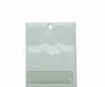 1 Gram Glossy White/Clear WA REC Code Smell Proof Mylar Bags - With Hang Hole