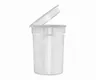 30 Dram Child Resistant Pop Top - Clear - Made in the USA