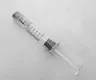1ML Glass Concentrate Oil Syringe Not Lubricated- Black Markings