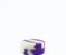 5ML Non-Stick Silicone Concentrate “Team Color” Containers - Purple and White