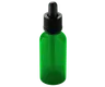 30ML Glass Child Resistant Tincture Bottle - Translucent Green