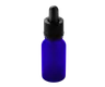 15ML Glass Child Resistant Tincture Bottle - Translucent Blue