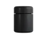 3 Oz Matte Black Child Resistant C-Class Jar with Plastic Matte Black Lid