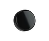 5 ML Glossy Black Child Resistant Smooth Push Down &amp; Turn Plastic Lids W/ PTFE Liner