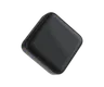 5 ML Square Matte Black Child Resistant Smooth Push Down &amp; Turn Plastic Lids W/ PTFE Liner