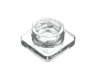 5 ML Square Clear Glass Child Resistant Concentrate Jar