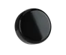 9 ML Glossy Black Child Resistant Smooth Push Down &amp; Turn Plastic Lids W/ PTFE Liner