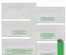 AZ Medical Code Pre-Roll Glossy White/Clear Smell Proof Mylar Bags