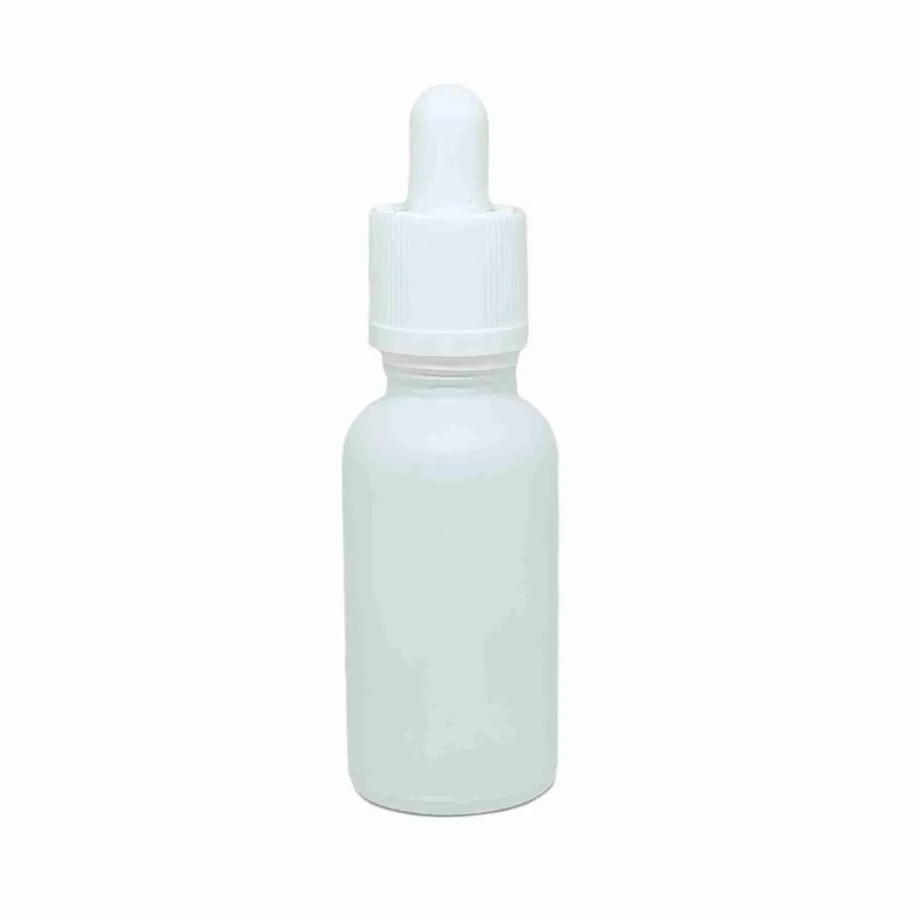 30ML Glass Child Resistant Tincture Bottle - Matte White