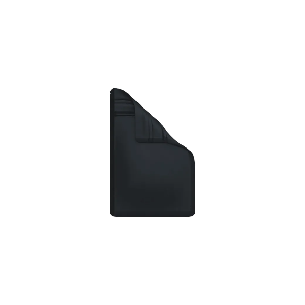 1 Gram Child Resistant EZ-Open Matte Black Smell Proof Mylar Bag