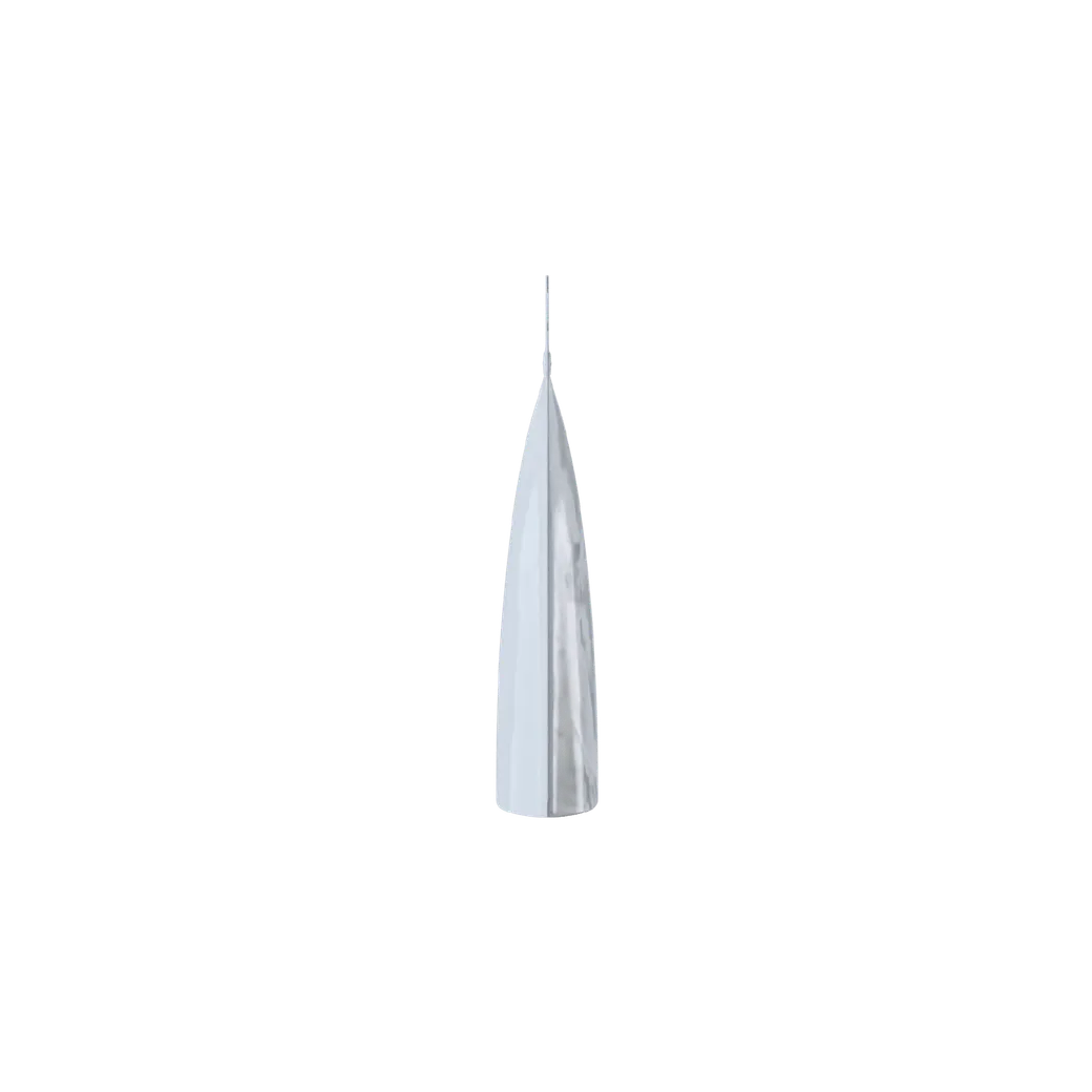 1/8 Oz Glossy White/Clear Mylar Smell Proof Bags