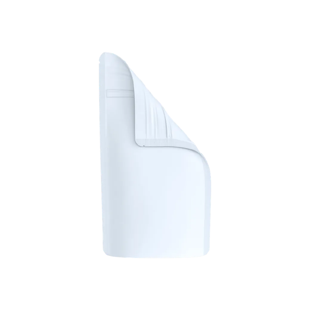 1/4 Oz Child Resistant EZ-Open Matte White Smell Proof Mylar Bags