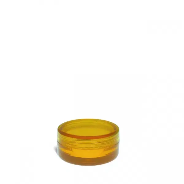 7ML Acrylic Concentrate Containers - Translucent Amber