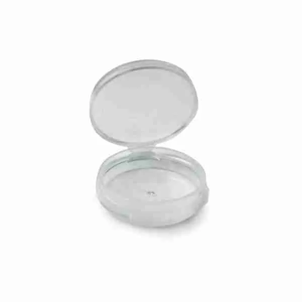 Round Hinged Lid Shatter Wallet