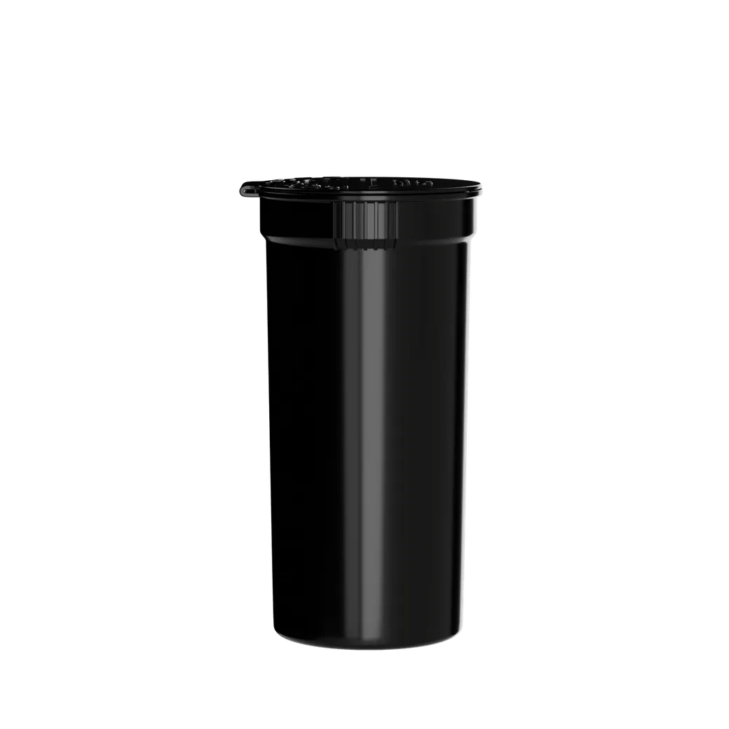 13 Dram Child Resistant Pop Top - Black (Copy)